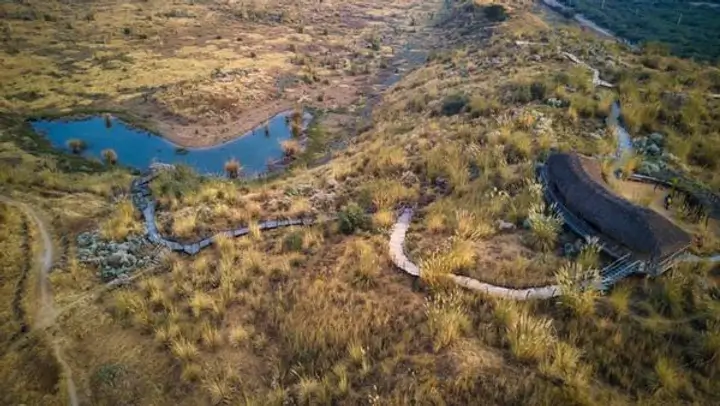 The rejuvenated Roee landscape at Kishan Bagh. Image Credit: Pradip Krishen Facebook Page