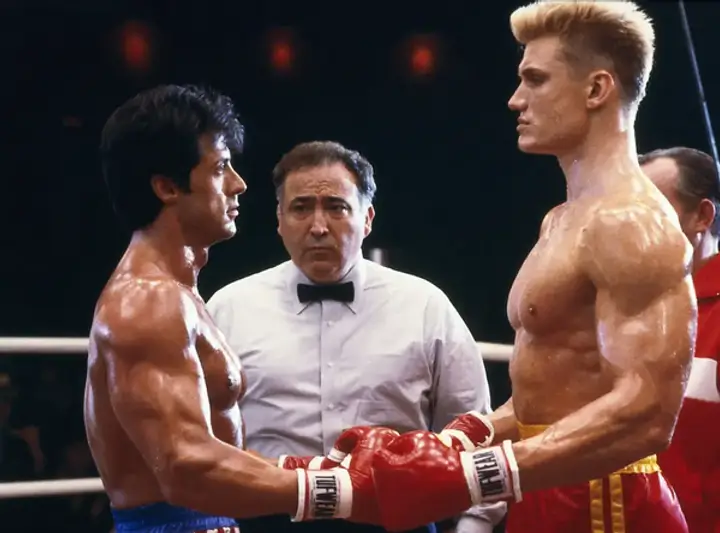 A boxing sequence from the Rocky films (Image credit: Independent UK)