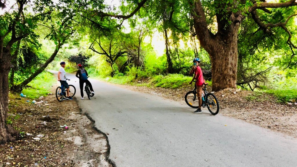 Udaipur Cityside Cycling experience 3