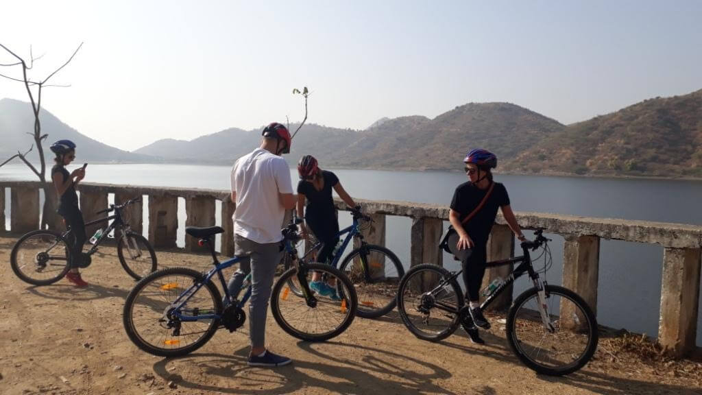Cycling Around Blue Waters