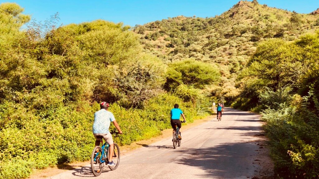 Udaipur Cityside Cycling experience