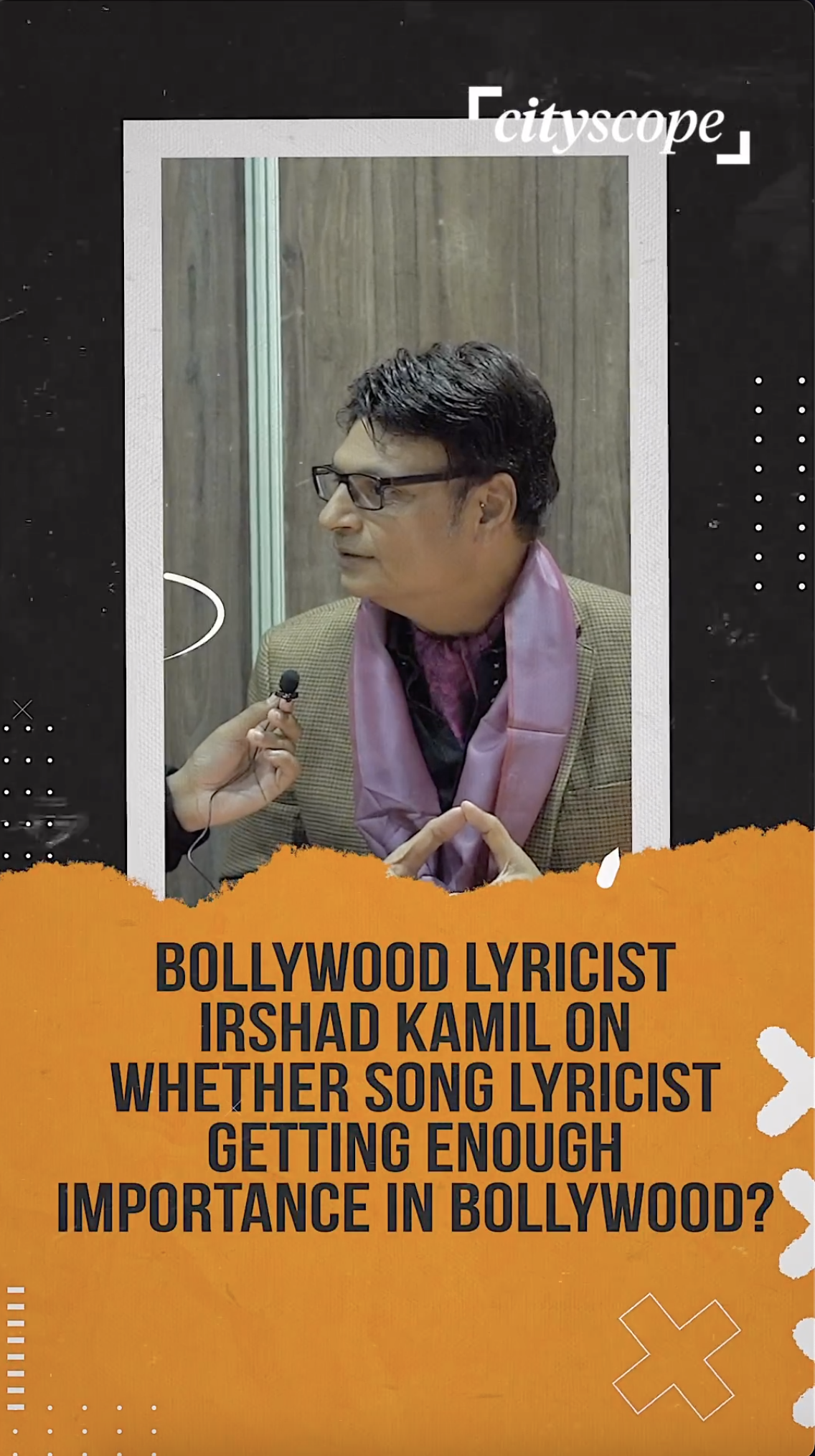 Irshad Kamil with CItyscope