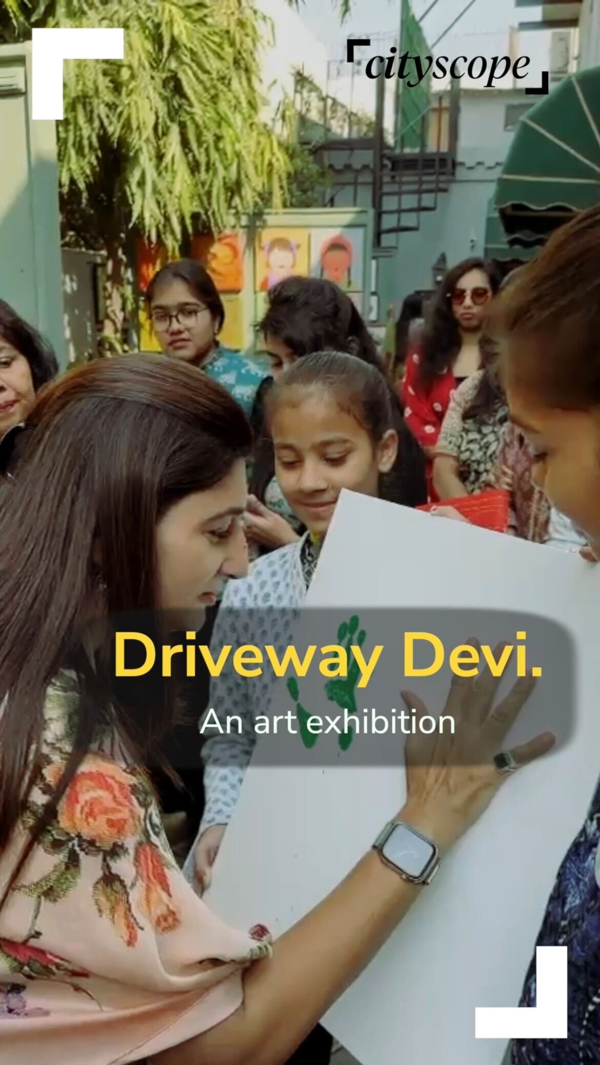 Driveway Devi Art Exhibition